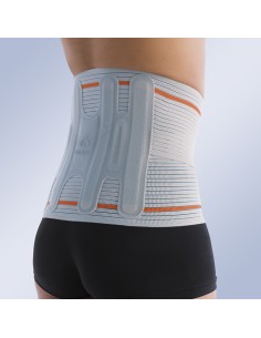 Faja sacrolumbar semirrígida alta Evotec | Orliman | Gris, Beige o Negra