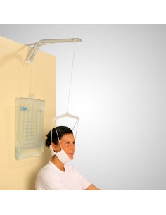 Tracción cervical de puerta o pared