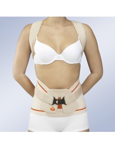 Pieza dorsolumbar adaptable | Beige o Negro