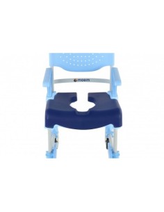 Asiento acolchado para silla de wc Moem | abierto o cerrado