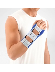 Muñequera ManuLoc | Bauerfeind | Ortesis estabilizadora para inmovilizar la muñeca