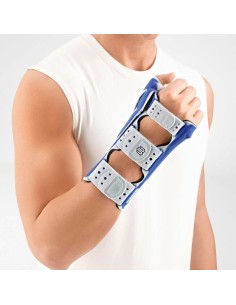 Muñequera ManuLoc Rhizo Bauerfeind | Ortesis estabilizadora para inmovilizar la muñeca y estabilizar el dedo pulgar