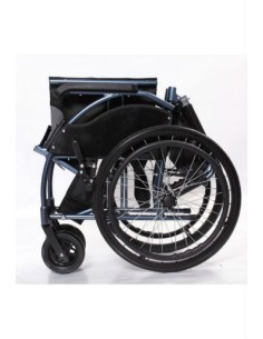 Silla de ruedas plegable de aluminio | Autopropulsable | rueda grande 2