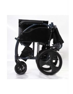 Silla de ruedas plegable de aluminio | No autopropulsable | rueda pequeña 2