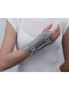 Ortesis de plástico sin pulgar