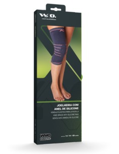 Rodillera con anillo de silicona 2