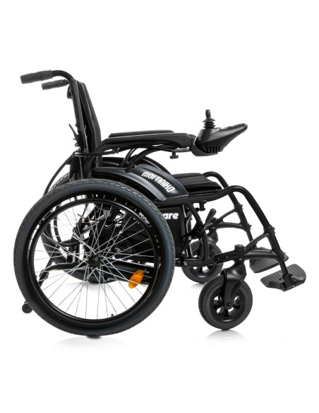 Silla de ruedas eléctrica plegable 2 en 1 super ligera Martinika Impulse | Negra o Naranja