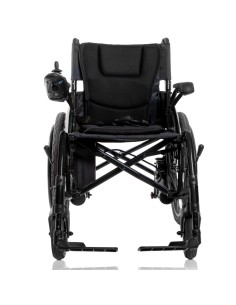 Silla de ruedas eléctrica plegable 2 en 1 super ligera Martinika Impulse | Negra o Naranja 2