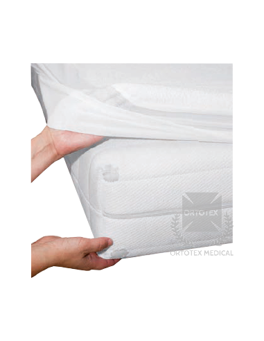 Protector rizo impermeable para colchón de 90 cm
