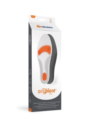 Plantillas de silicona ultraligera con descarga y apoyo retrocapital | PAR | Orliman