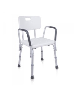 Silla de ducha con respaldo y reposabrazos | 9100