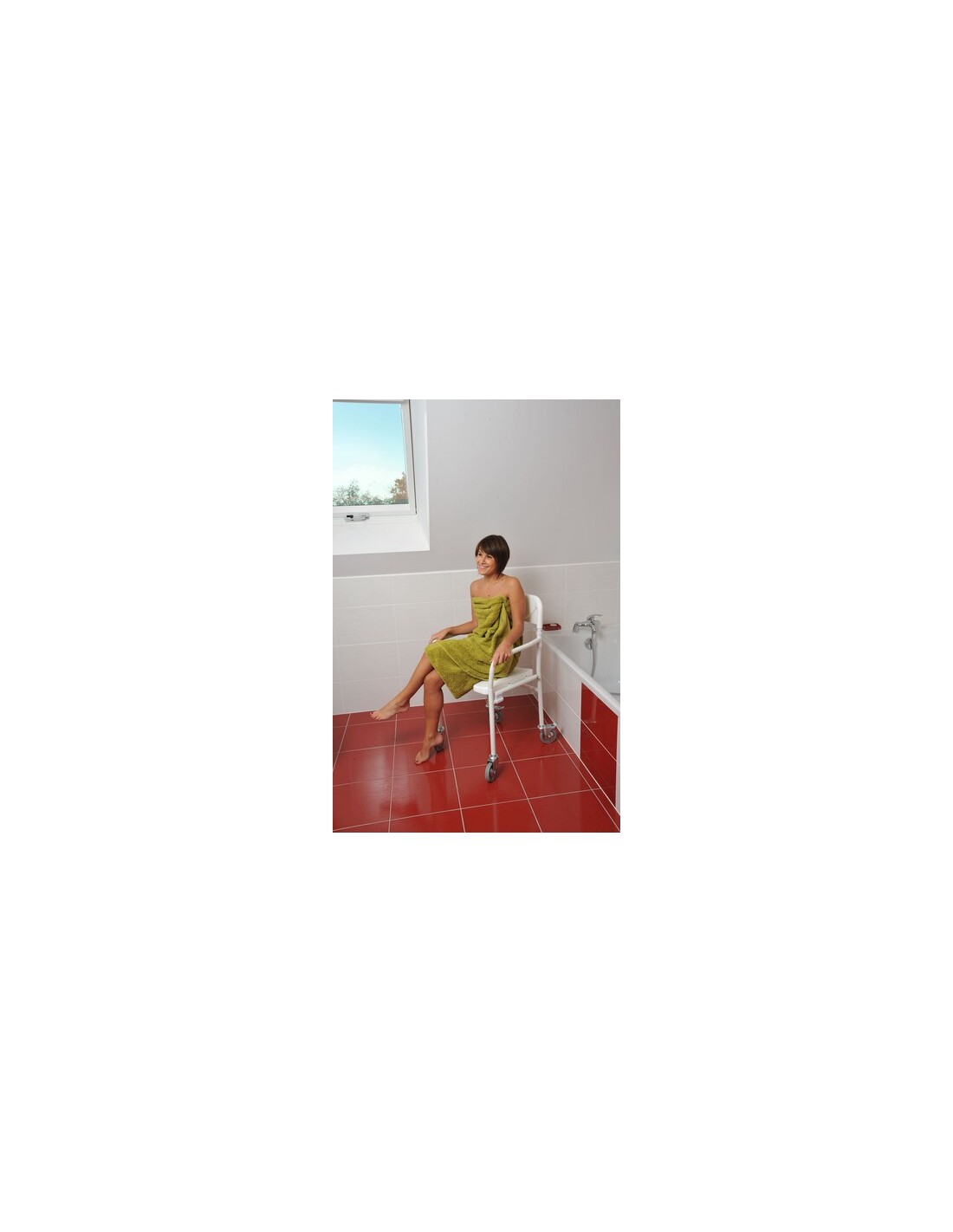 Silla Ducha Plegable TOBAGO Asiento Acolchado · Oferta desde 119,00 €