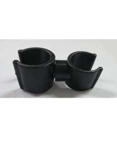 Clip sujeta bastones giratorio