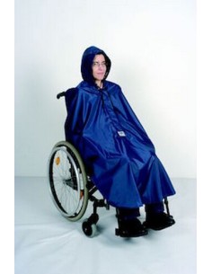 Chubasquero impermeable | Poncho Plus Estándar impermeable | Para sillas de ruedas