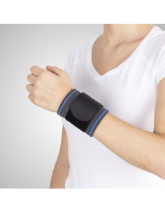 Muñequera elástica ajustable con velcro | MQ120 Alfalastic