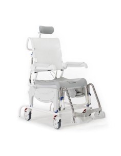 Silla de ducha | Basculación de asiento y Reclinación de respaldo | Regulable en altura | Aquatec Ocean Dual Vip Ergo