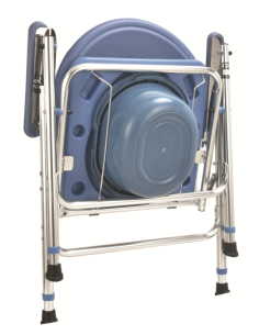 Silla de baño con inodoro plegable y regulable | Islandia 2