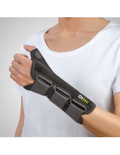 Muñequera estabilizadora de pulgar con velcro | Fleje palmar | Elástica y transpirable | MQ515 OTTEC
