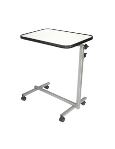 Mesa auxiliar regulable e inclinable | Plano basculante | Gris