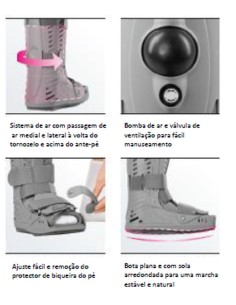 Bota Walker corta con aire | Medi 2
