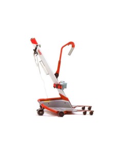 Grúa de bipedestación Quick Raiser I con arnés acolchado con cinturón de seguridad