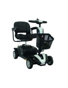 Scooter de 4 ruedas Traveller Plus | Desmontable | Blanco o Naranja | Batería 20 Ah