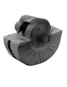 Talonera semicilíndrica antiescaras Soft | Propiedades antimicrobianas | Costuras planas | Gris o Blanca