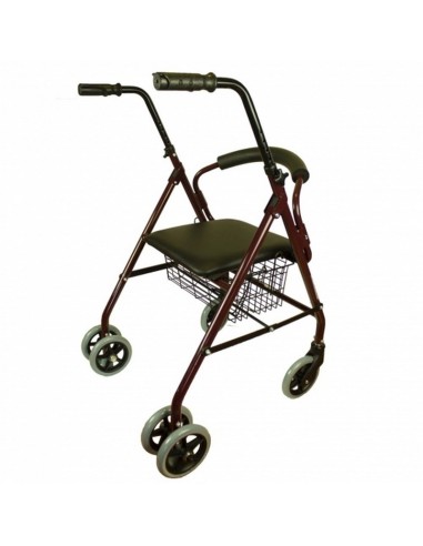 andador para adulto andadores con asiento ruedas frenos silla ancianos  Nuevo