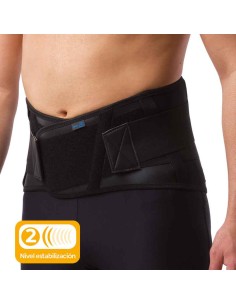 Faja laboral lumbosacra semirrígida | doble tensor | Prim PRS625N 2