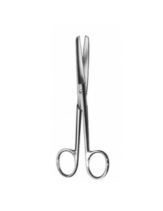 Tijera para cirugía de acero inoxidable | Recta 14 cm | Punta Roma/Roma | TALMED