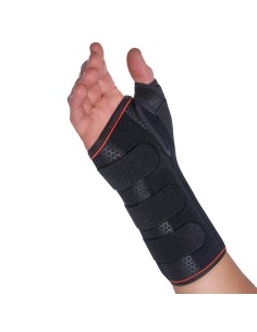Muñequera semirrígida media con férula palmar/pulgar | Manutec | Varios modelos | Varias tallas 2