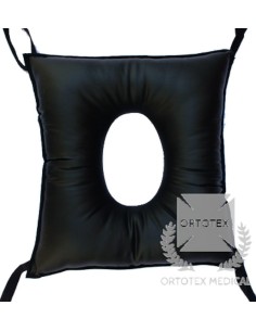 Cojín antiescaras de poliuretano comfort | cuadrado con agujero