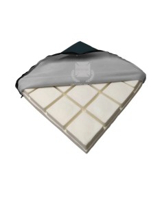 Cojín viscoelástico inyectado de Cubos | Alta calidad | 41 x 41 x 8 cm 2