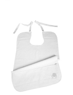 Babero impermeable rizo