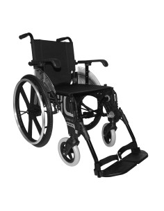Silla de ruedas Basic con ruedas traseras de 30 cm 2