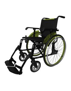 Silla de ruedas plegable FORTA Line | con ruedas traseras... 2