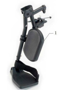 Reposapies elevable para silla de ruedas Breezy Style |...