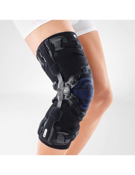 Rodillera GenuTrain OA | estabilización y descarga de compartimento medial o lateral en artrosis
