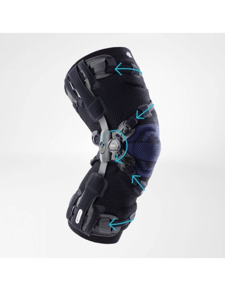 Rodillera GenuTrain OA | estabilización y descarga de compartimento medial o lateral en artrosis