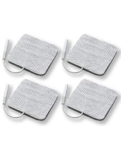 Electrodos adhesivos cuadrados con cable | para... 2