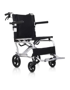 Silla de ruedas de aluminio de tránsito | con frenos de...