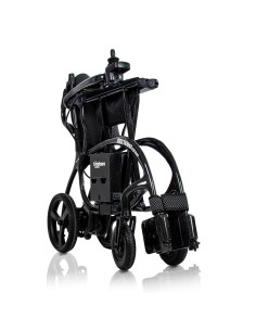 Silla de ruedas eléctrica plegable ultraligera de fibra... 2
