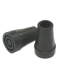 Contera de goma para muletas | Color negro | 14 mm | Unidad