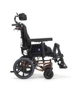 Silla de ruedas de posicionamiento basculante y...