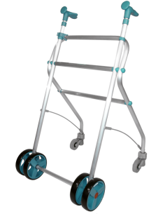 Andador de aluminio plegable y regulable Rollatino |... 2
