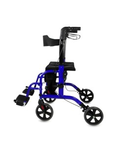 Andador de aluminio plegable y regulable con cesta,... 2