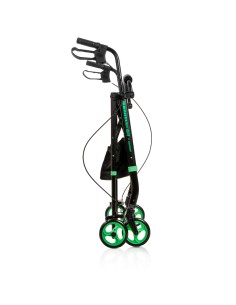 Andador plegable y regulable con asiento, cesta y... 2