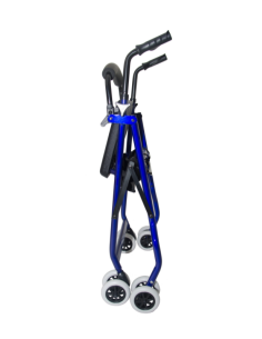 Andador de aluminio plegable y regulable con cesta,... 2