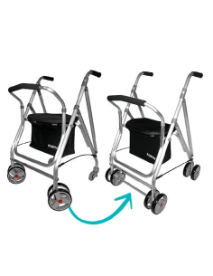 Kit de fijación de ruedas delanteras para andadores FORTA