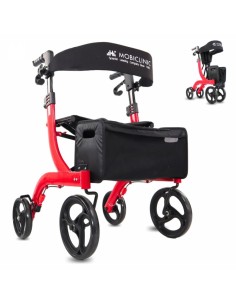 Andador plegable todoterreno | Cuatro ruedas grandes con...